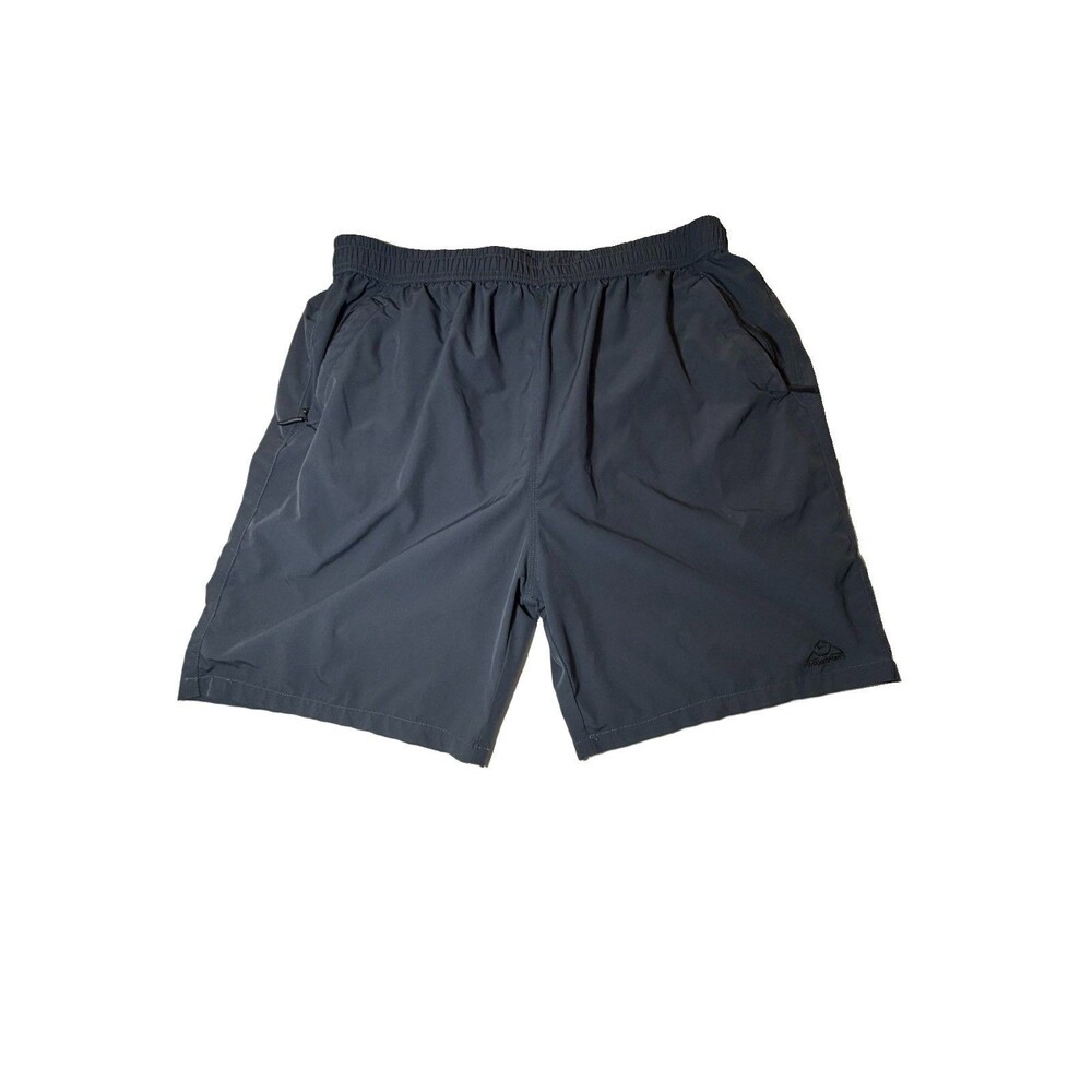 Outdoorsports Athletic Shorts Mens 2XL Gray Zip Pocket Active